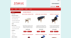 Desktop Screenshot of dtradellc.com